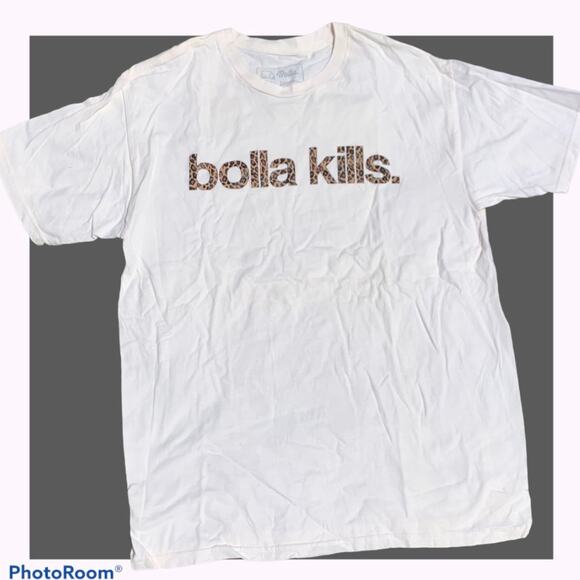 Bolla kills tshirt Text Size Large - Picture 1 of 4